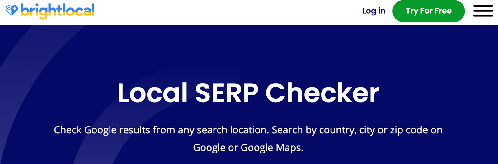 Resultados de la SERP en el comprobador gratuito de SERP de Ahrefs
