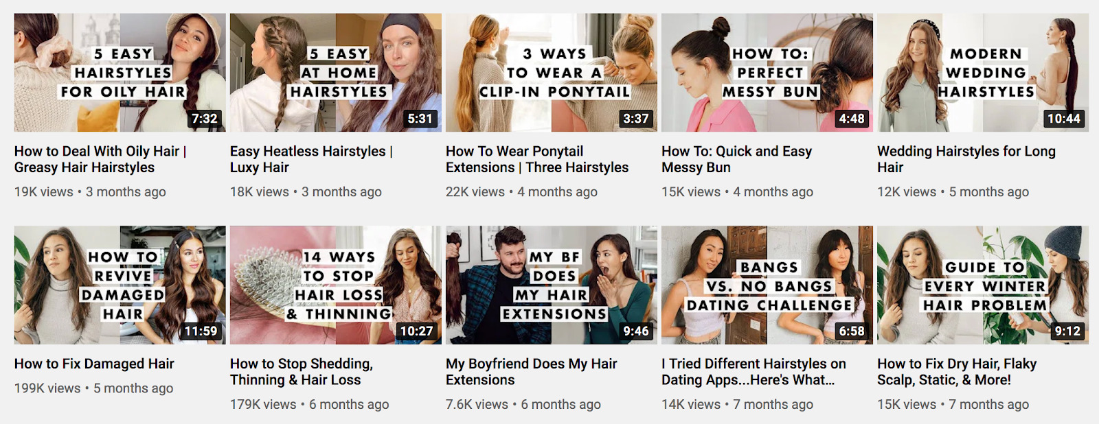 Luxy Hair YouTube 1