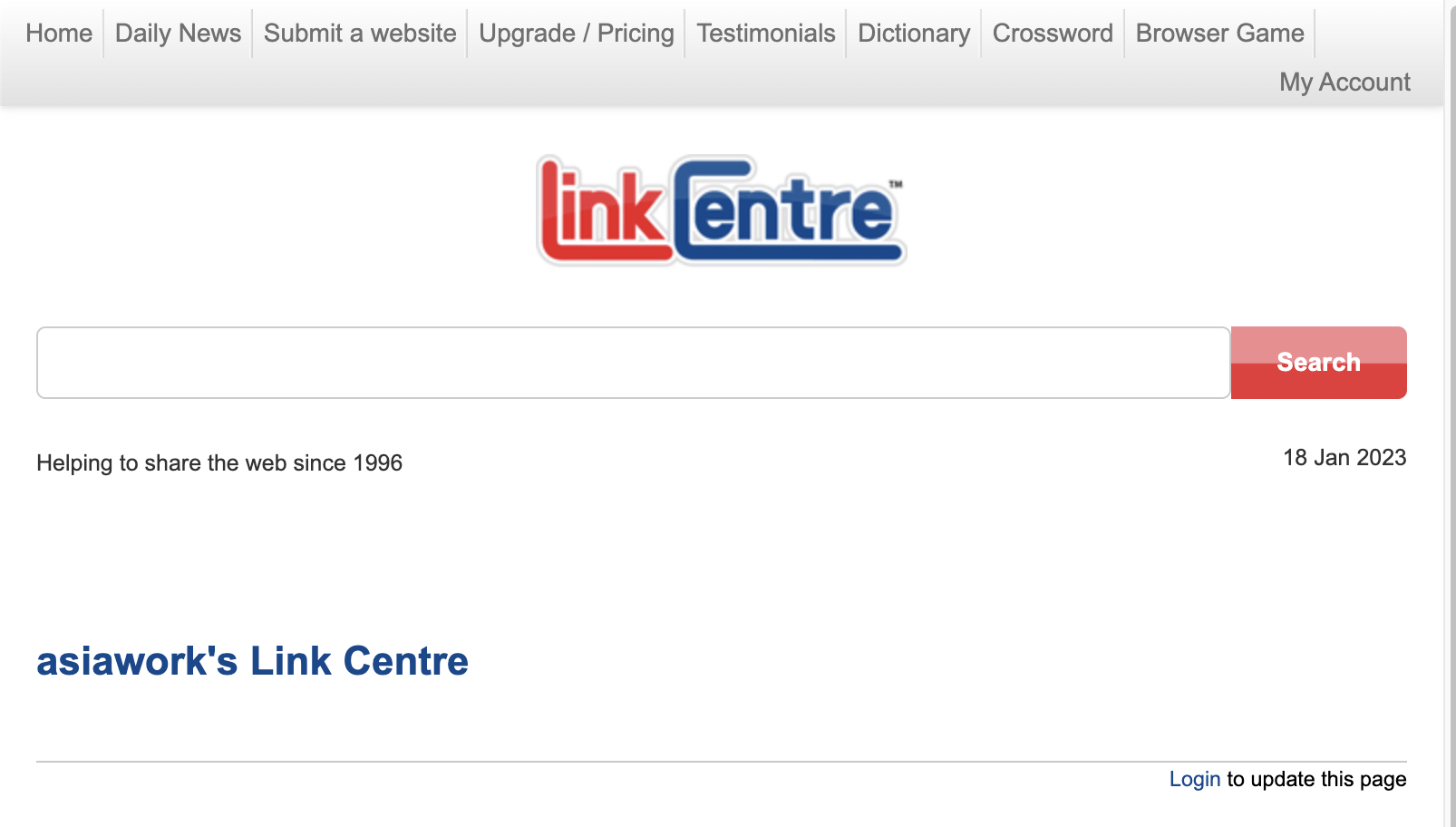 Example of a DR 72 directory link